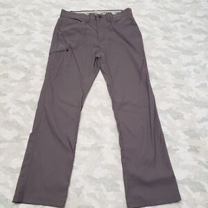 Orvis‎ Pants Mens 32x30 Gray Cargo Pockets Stretch Water Repellent